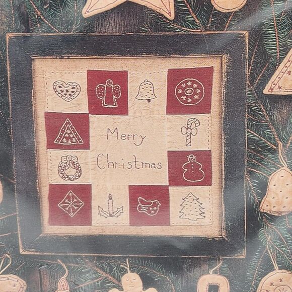 Redwork Christmas Stitchery Kit IJF140 Miss Fannie Turgeon's Hand Embroidery NEW - Picture 3 of 4